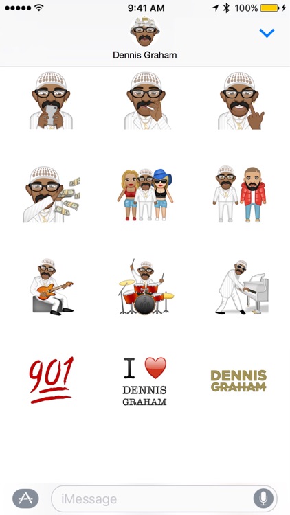 Dennis Graham™ - Moji Stickers