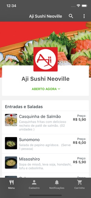 Aji Sushi Delivery(圖3)-速報App