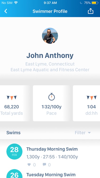 Swim.com Smart Swim Tracking screenshot-4
