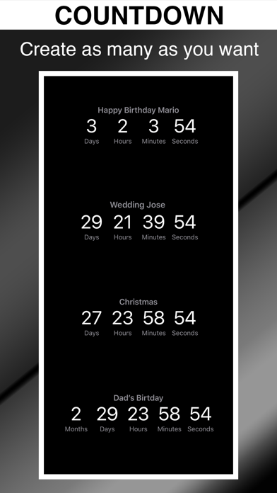 Countdown Timers ツ screenshot 3