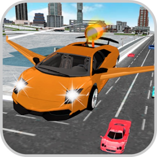 Flying Sport Car - New City iOS App