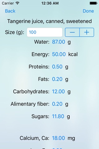 Calc: Food & Nutrient Tracker screenshot 3