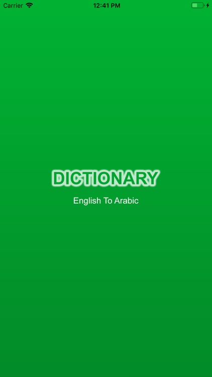 Arabic Dictionary: Offline