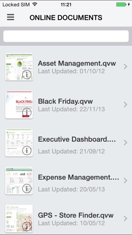 QlikView mobile screenshot-4