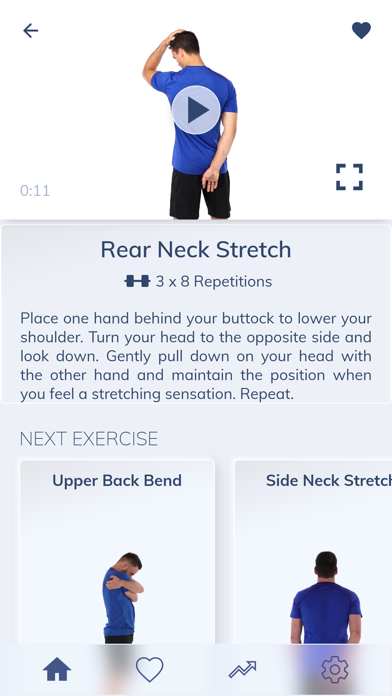One Neck Pain Exercise Workout screenshot 2