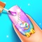 Now design your own nails & learn all about nail art in this manicure game