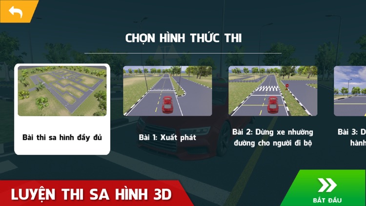 Học Sa Hình GPLX 3D screenshot-4