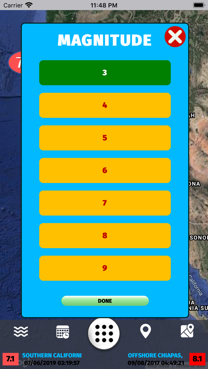 Earthquake Tracking