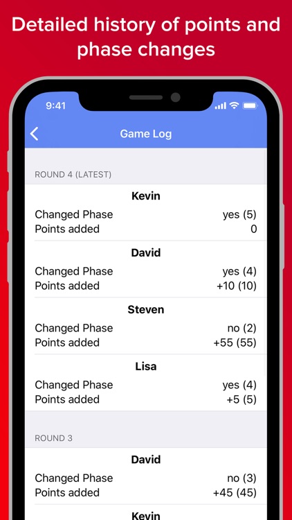 Phase 10 Score Keeper Pro screenshot-5