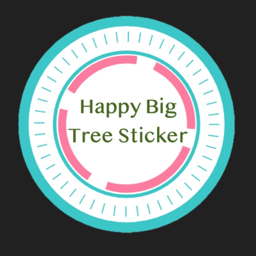 Happy Big Tree Sticker