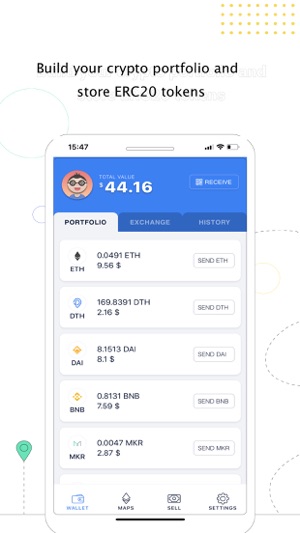 Dether - Ethereum Wallet