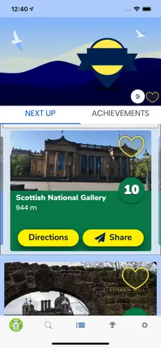 Screenshot 8 QuestNative Edimburgo Escocia iphone