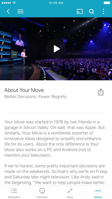 How to cancel & delete Your Move: Andy Stanley from iphone & ipad 3