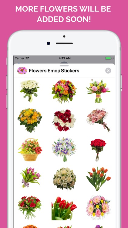 Flowers Emoji Stickers screenshot-7