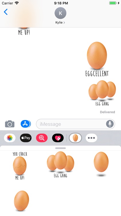 Egg Emoji Animated Stickers