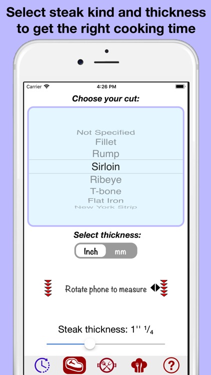 Perfect steak timer pro screenshot-3