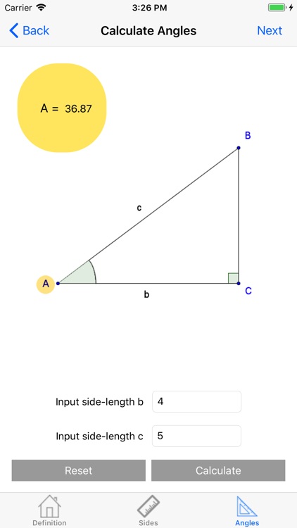 Trigonometry calc screenshot-4