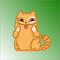 Cat Pesik Sticker