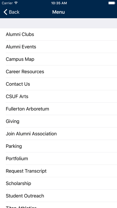 How to cancel & delete Titan Alumni from iphone & ipad 2