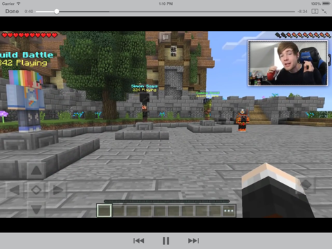 Скриншот из MineTube Videos for Minecraft