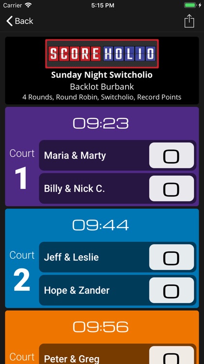 Scoreholio screenshot-5