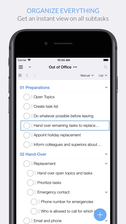 Organize:Me To-Do's