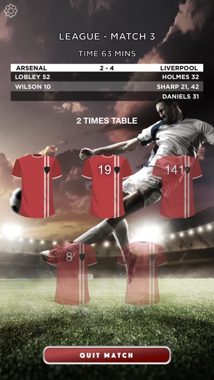 Striker - Football Maths Games screenshot-3