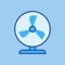 *Please note that the app only plays fan noise and does not blow actual air