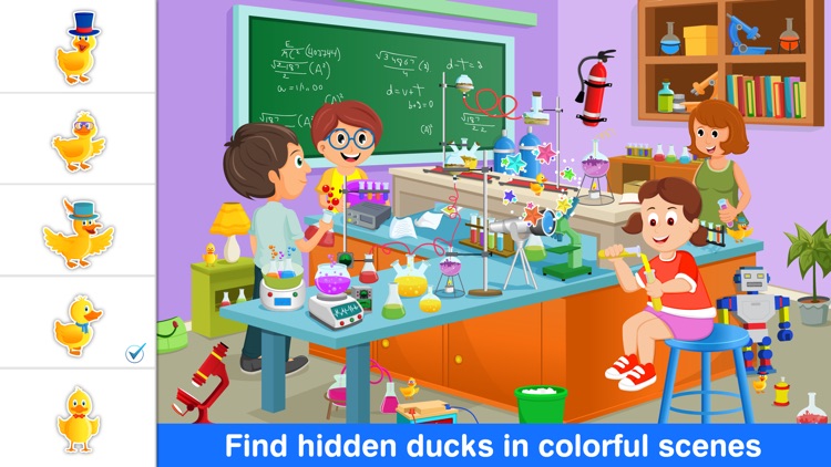 Where's The Duck? School