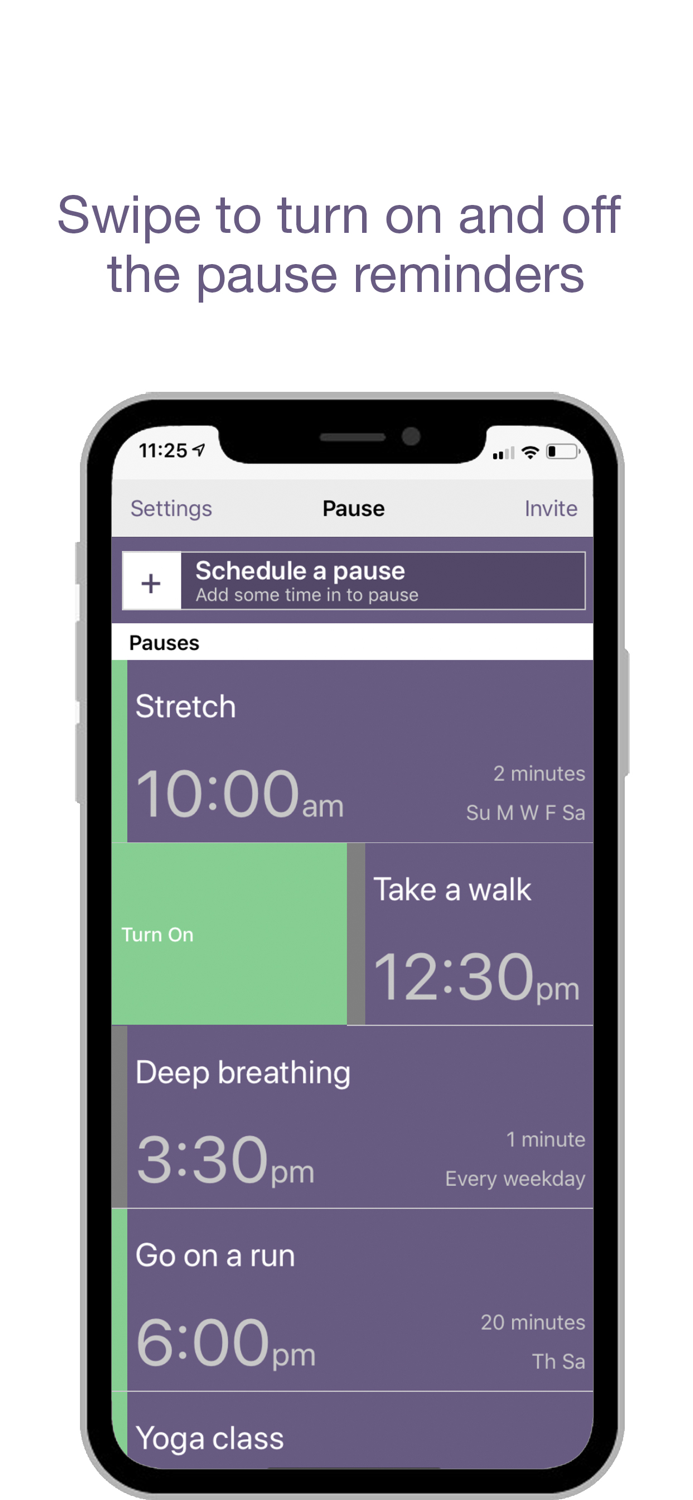 Pause - A Simple Reminder App