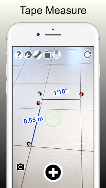 Tape Measure Camera Ruler AR