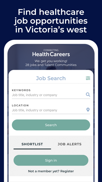 Connecting Health Careers screenshot 2