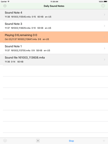 Daily Sound Notes Professional screenshot 4