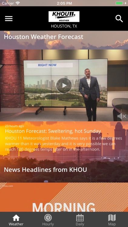 Houston Area Weather from KHOU