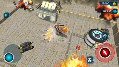 Robots War robot fighting game screenshot 2