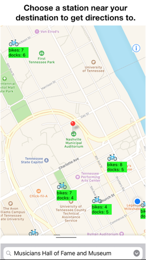 Bike Stations Nashville(圖5)-速報App