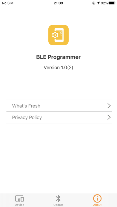 BLE Programmer screenshot 3