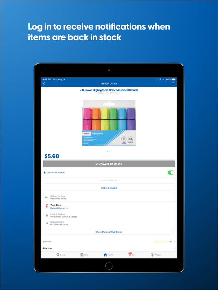 Officeworks App