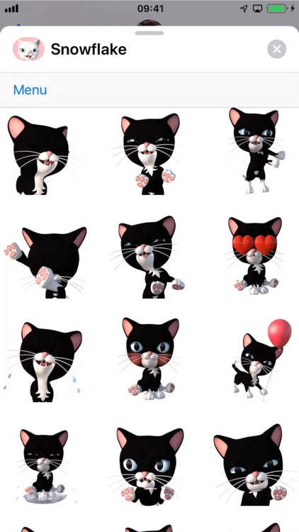 3D Animated Cat Emoji Stickers screenshot-6