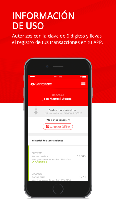 Santander PASS cl screenshot 2