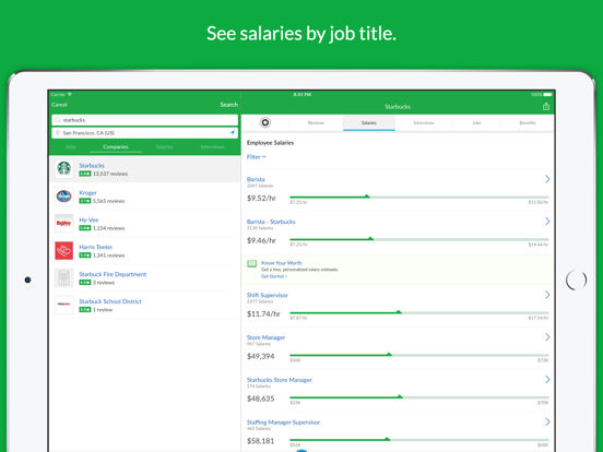 Glassdoor Job Search: Jobs, Salaries & Reviews screenshot