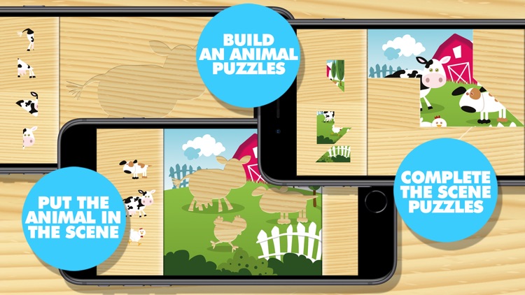 Farm Animal Puzzles screenshot-3