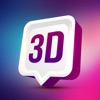 3D Wallpaper themes Sticker HD