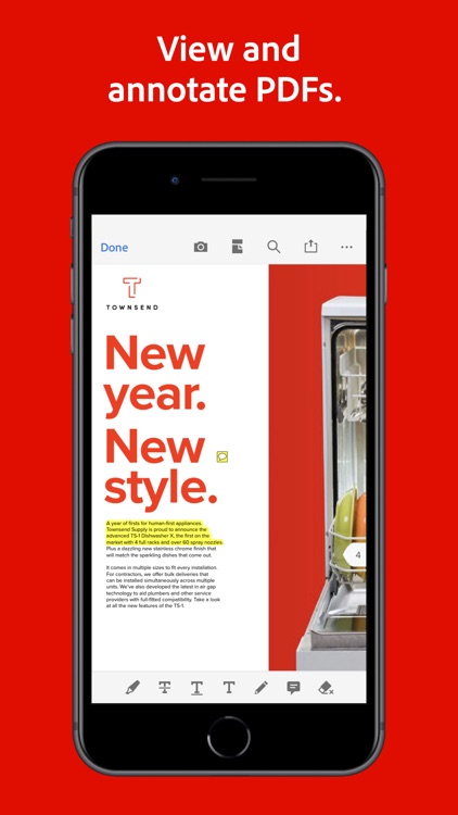 Adobe Acrobat Reader PDF Maker screenshot-4