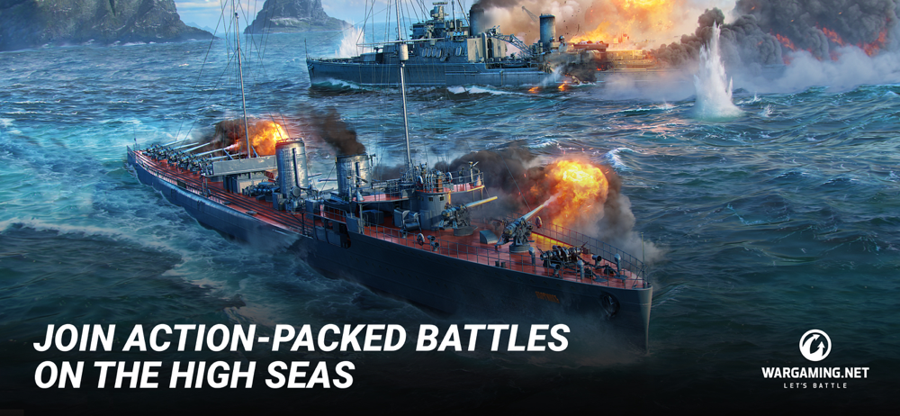 World Of Warships Blitz Mmo Overview Apple App Store Us - best naval warfare games on roblox