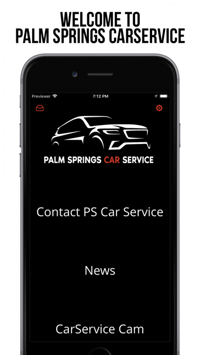 How to cancel & delete Palm Springs CarService from iphone & ipad 1