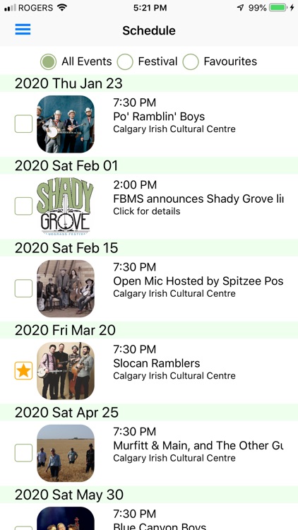 ShadyGrove Bluegrass Festival screenshot-4