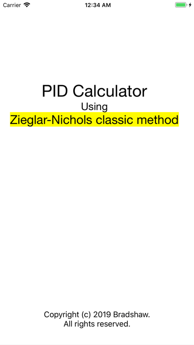 How to cancel & delete PID Calculator from iphone & ipad 1