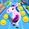 Help the little unicorn run into their magical land in this endless running Adventure for kids of all ages - an exciting and endless runnig adventure in 3D games