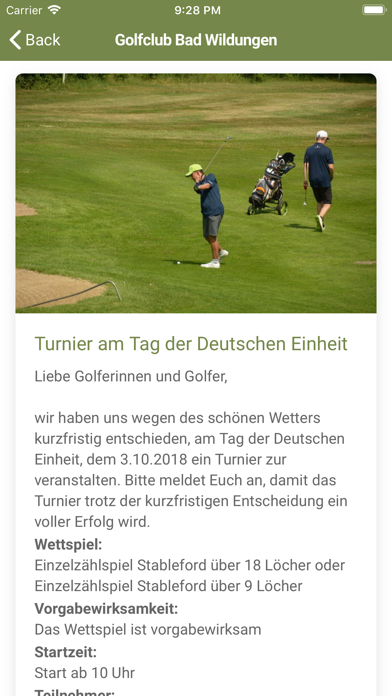 Golfclub Bad Wildungen screenshot 2